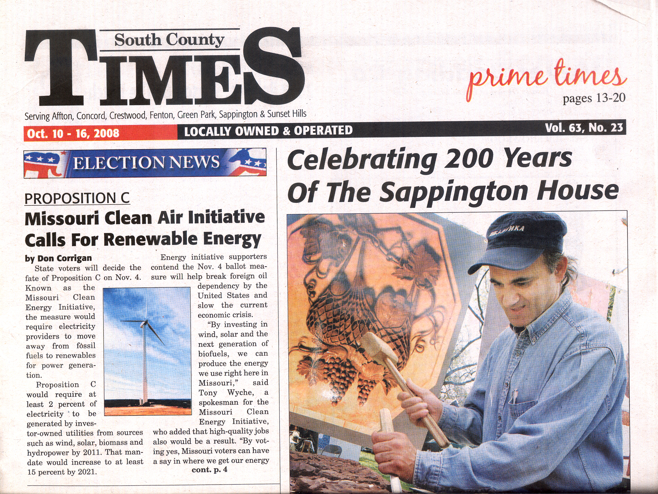 Wood Work: Armenian Artist — St. Louis Post-Dispatch 1993